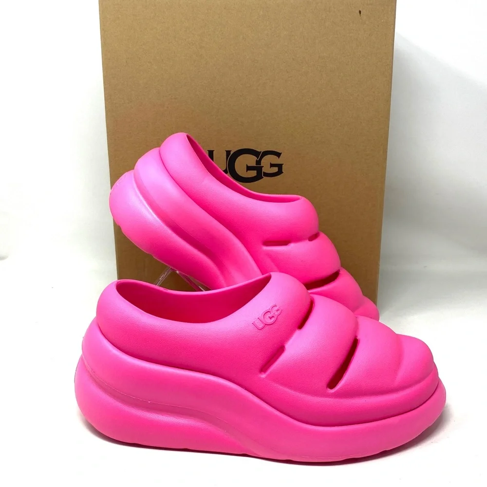UGG Australia Sport Yeah Clog EVA Pink Women's Size 1132890 - Picture 8 of 9